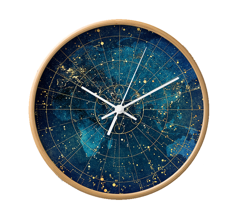 Star Clocks Star Map